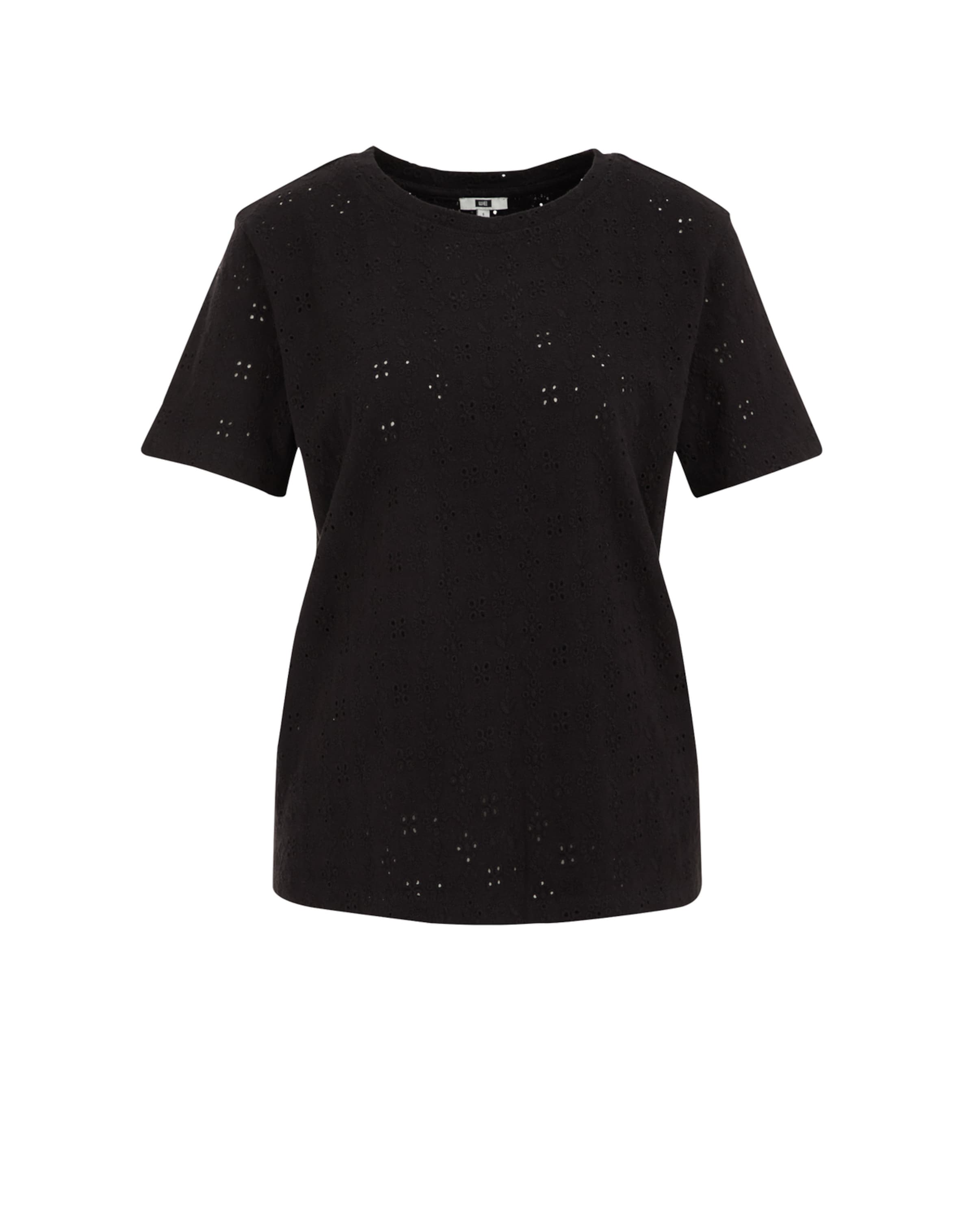 juoda WE Fashion Marškinėliai: priekis