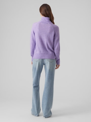 VERO MODA Sweater 'DANIELA' in Purple