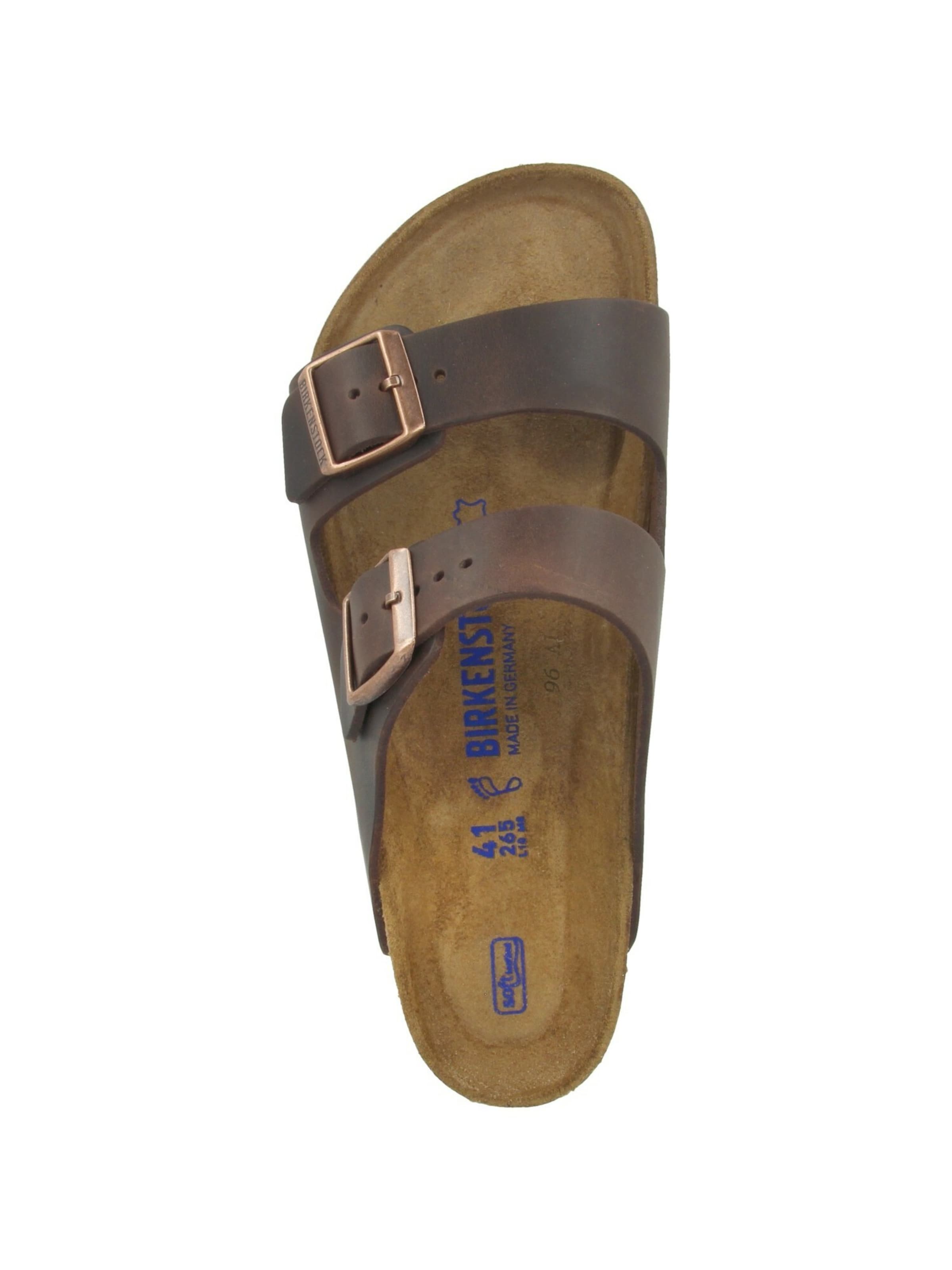 BIRKENSTOCK Pantofle 'Arizona' – hnědá