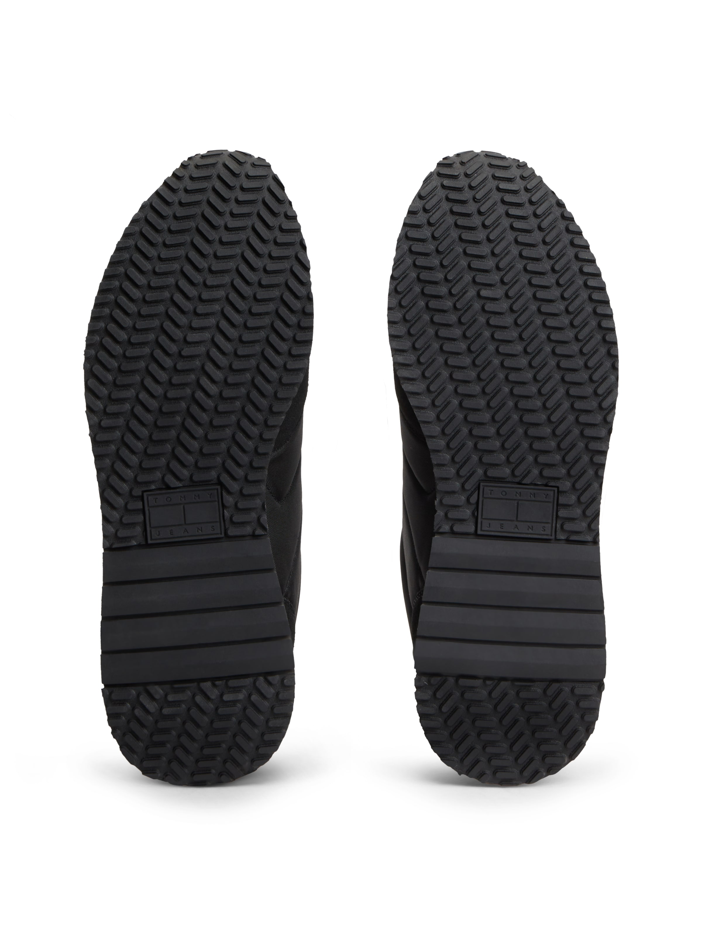 Tommy Jeans Platform trainers 'Eva Runner' in Black