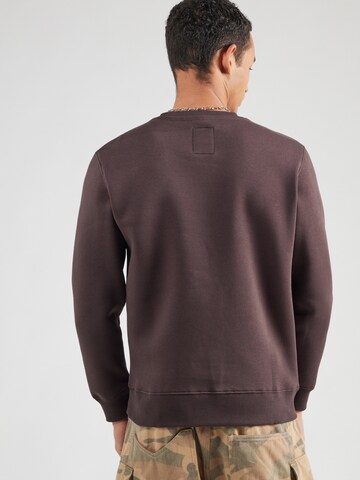 ALPHA INDUSTRIES Mikina - Hnedá