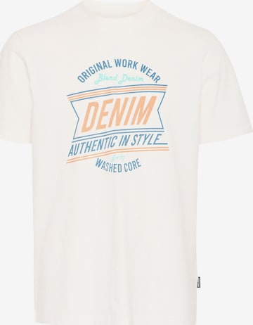 T-Shirt 'BHJes' BLEND en blanc : devant