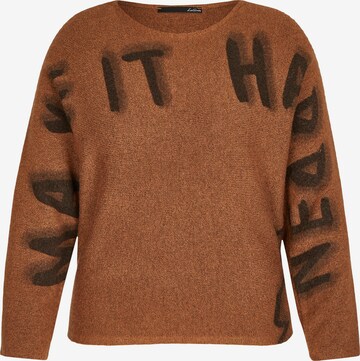 Lecomte Sweater in Brown: front