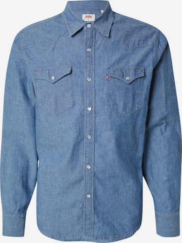 LEVI'S ® Regular Fit Paita 'CLASSIC WESTERN' värissä sininen: etupuoli