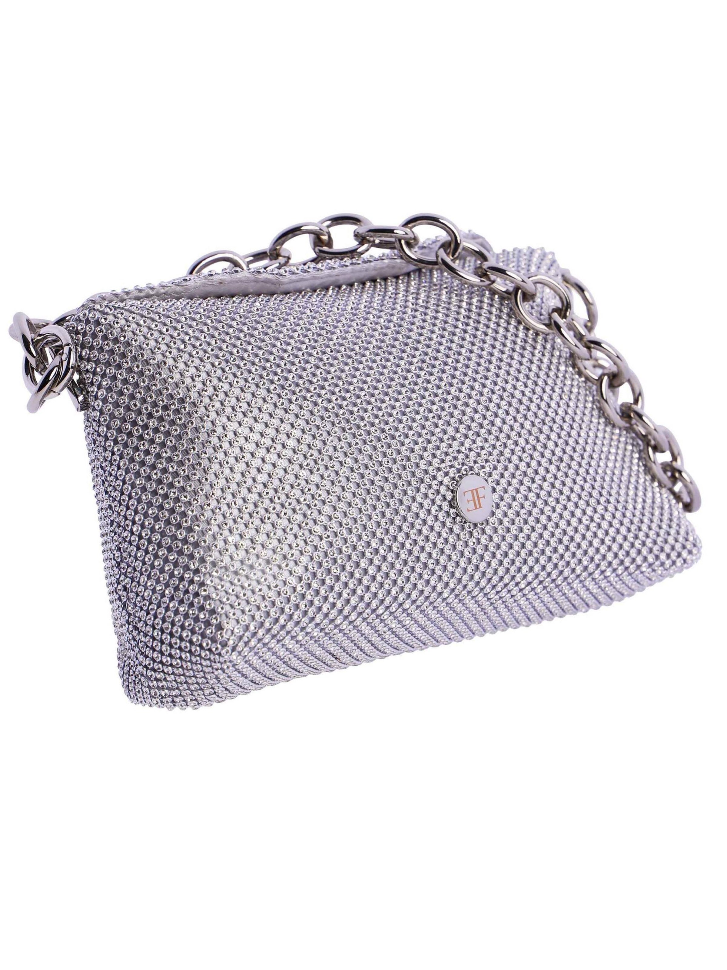eferri - Bolso de hombro en plata