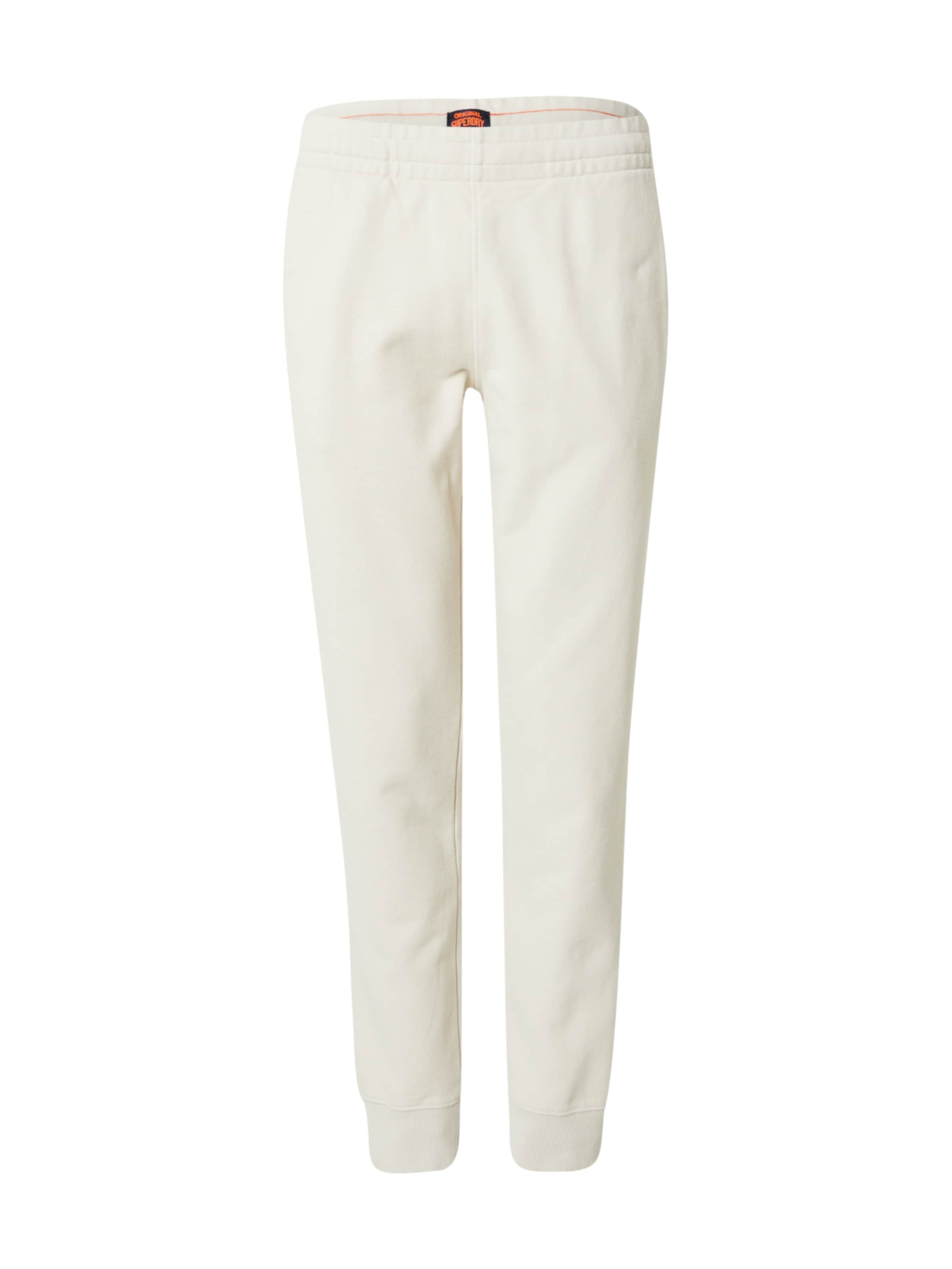 Superdry Tapered Trousers 'Essential' in Beige: front