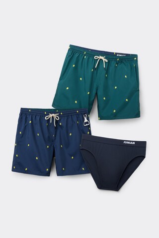 IUMAN Intimissimi Badeshorts with bottle opener in Blau