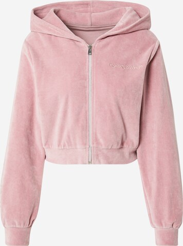 Veste de survêtement 'Nova' ABOUT YOU Limited en rose : devant