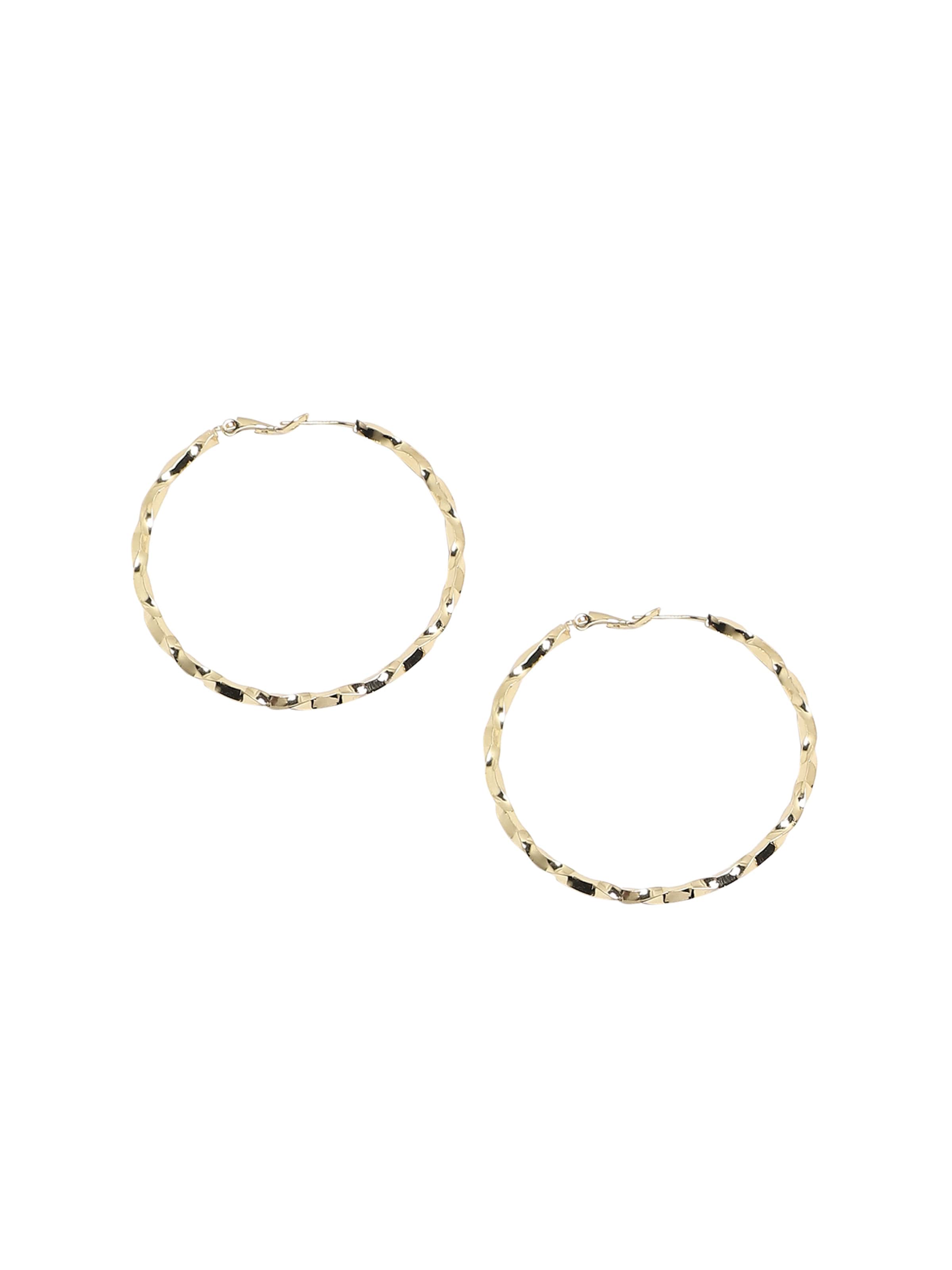 SOHI Обеци ' Bimlesh ' в злато: отпред