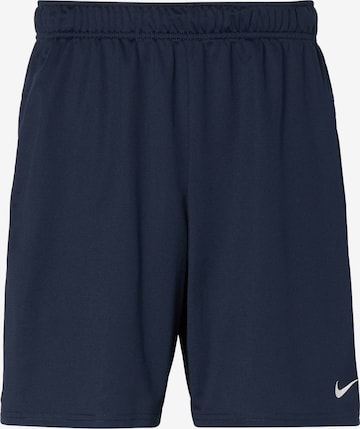 NIKE Sportshorts 'Flex' in Blau: Vorderseite
