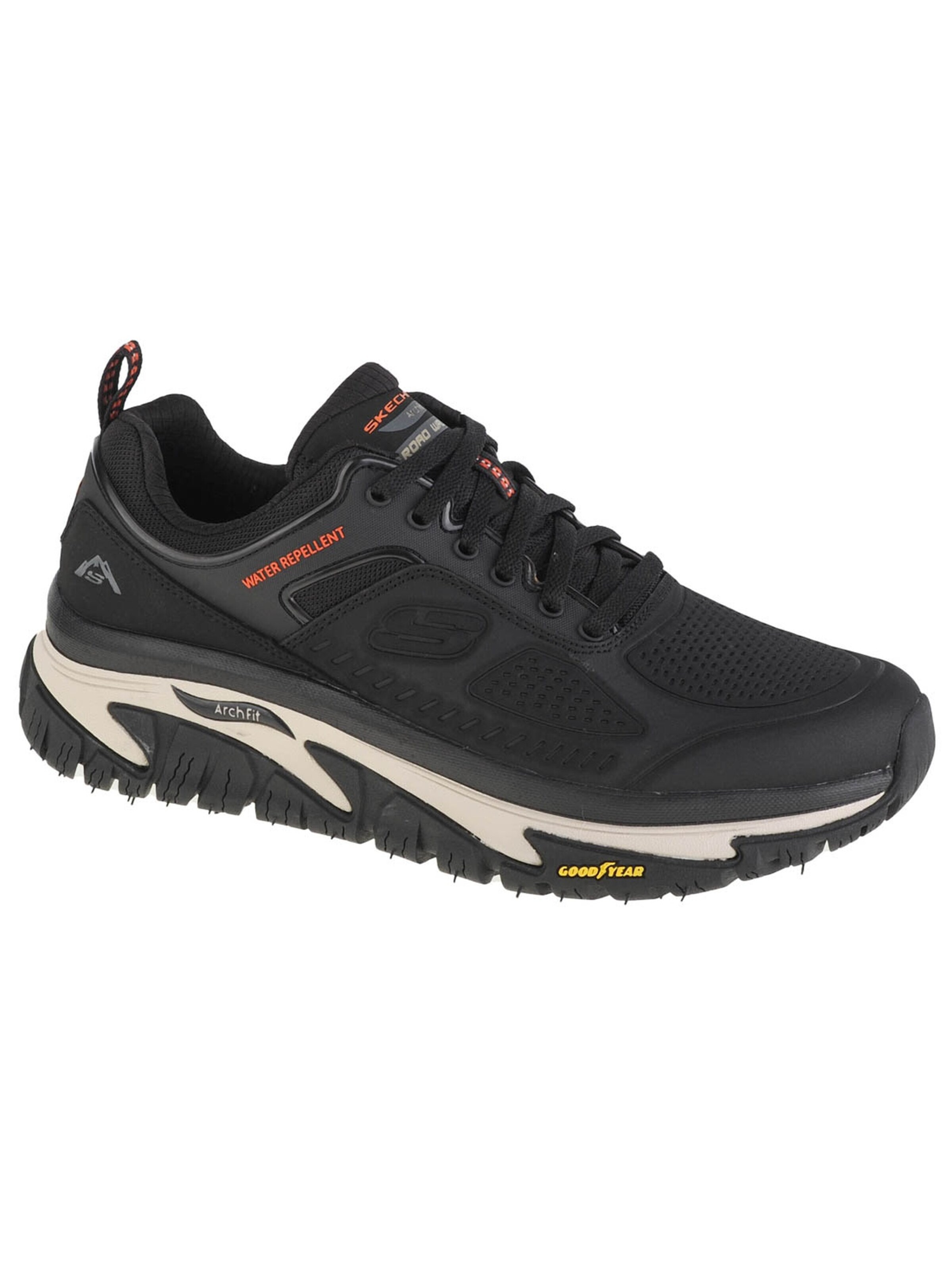 SKECHERS Sneaker low 'Skechers Arch Fit Road Walker'‌‌‌‌‌‌ in Schwarz: Vorderseite