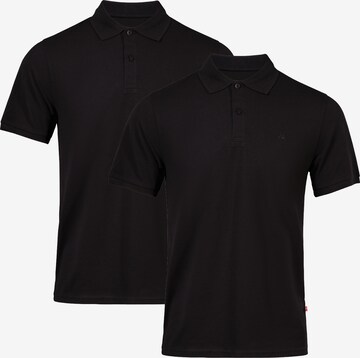 DANISH ENDURANCE Shirt 'Classic Fit' in Zwart: voorkant