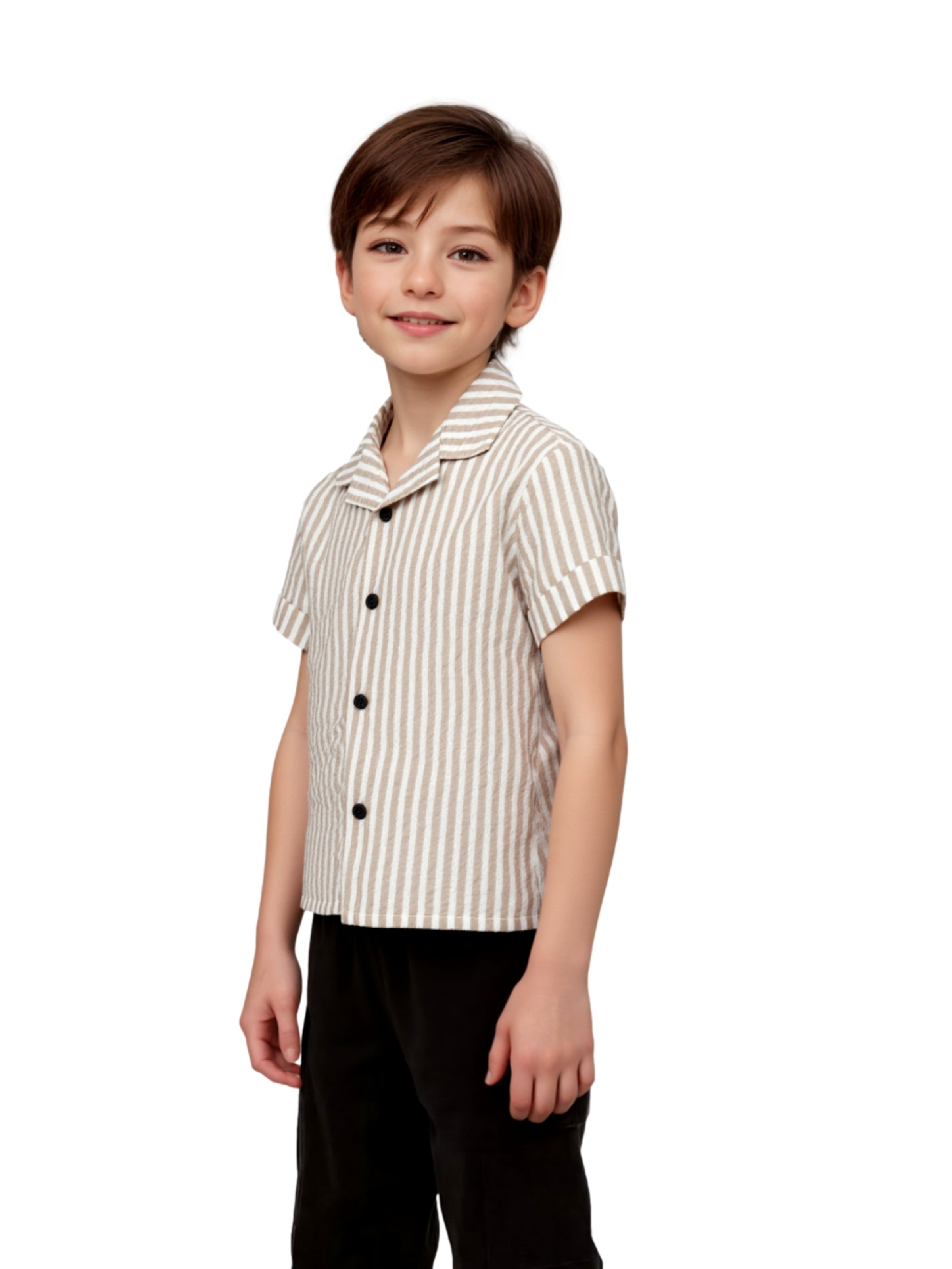 NAME IT - Ajuste regular Camisa 'NMMFedenis' en beige: frente