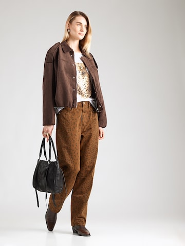 balta EINSTEIN & NEWTON Marškinėliai 'Spritz Leo'