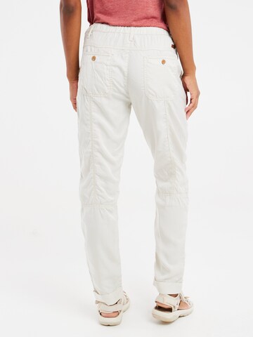 PROTEST Regular Broek 'PRTLEAF' in Wit