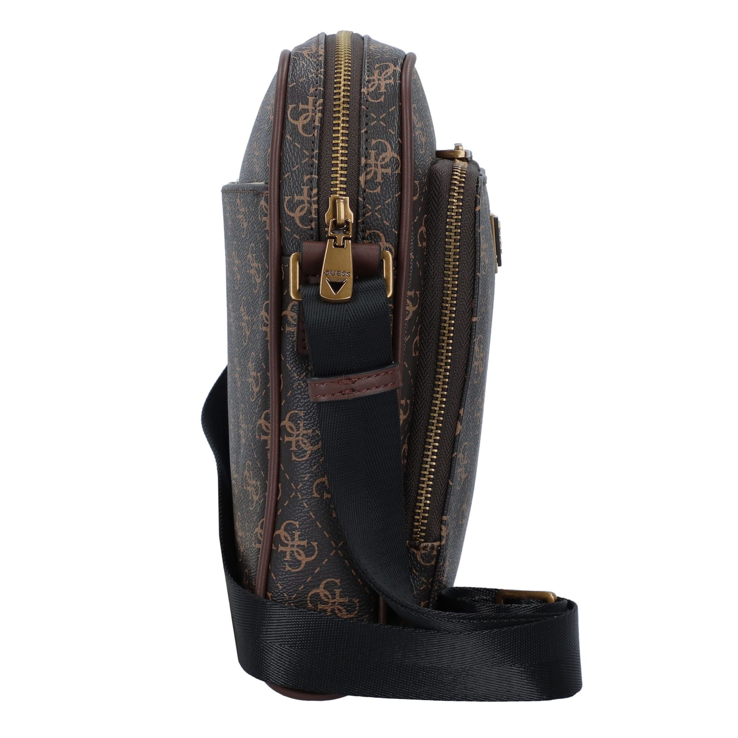 Geantă de umăr 'MILANO CROSSBODY POCKET M' de la GUESS pe maro