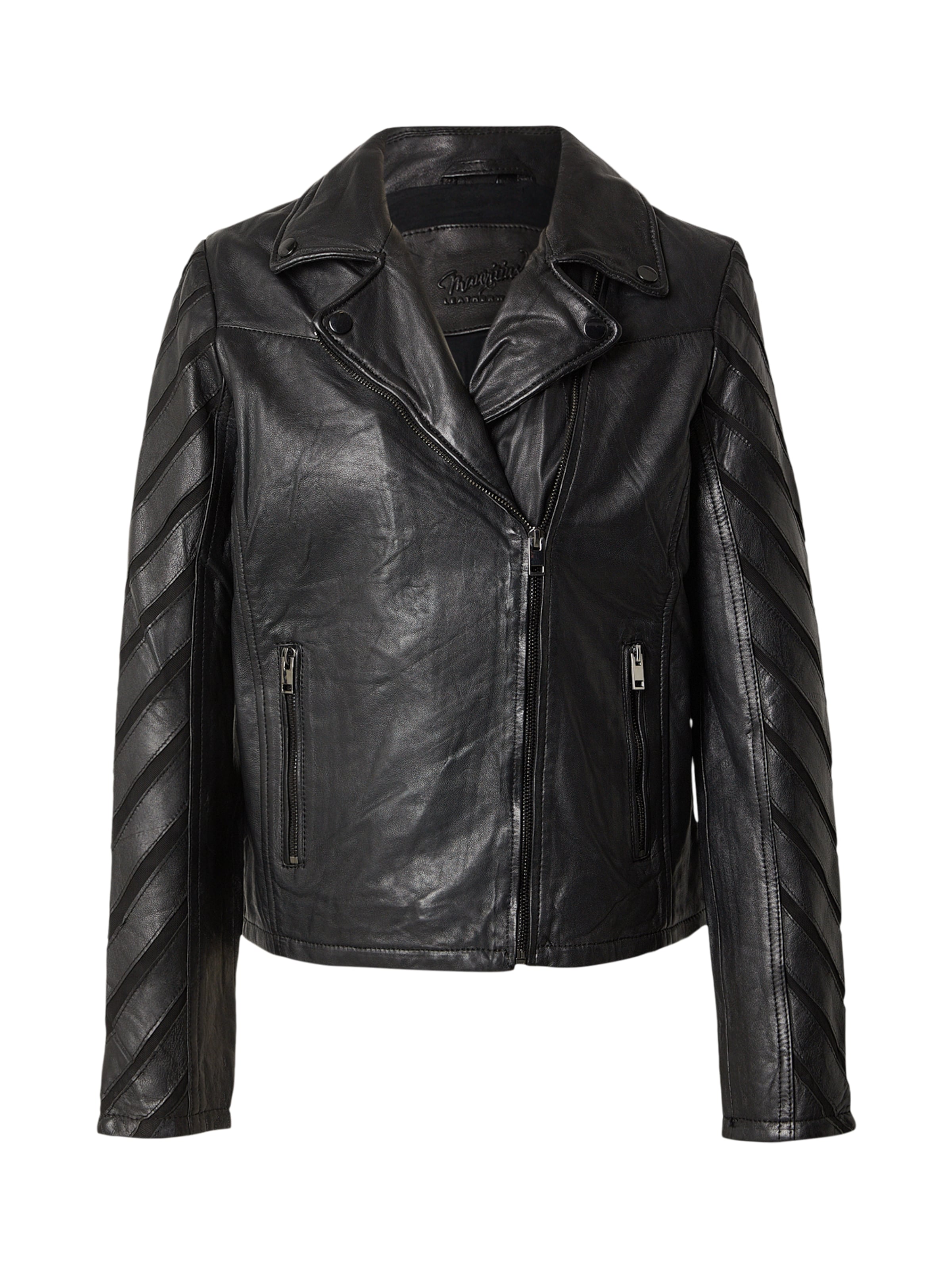 Mauritius Φθινοπωρινό και ανοιξιάτικο μπουφάν 'Cady' σε μαύρο, Άποψη προϊόντος