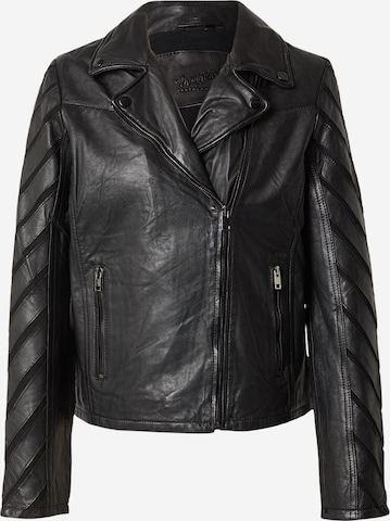 juoda Mauritius Demisezoninė striukė 'Cady': priekis