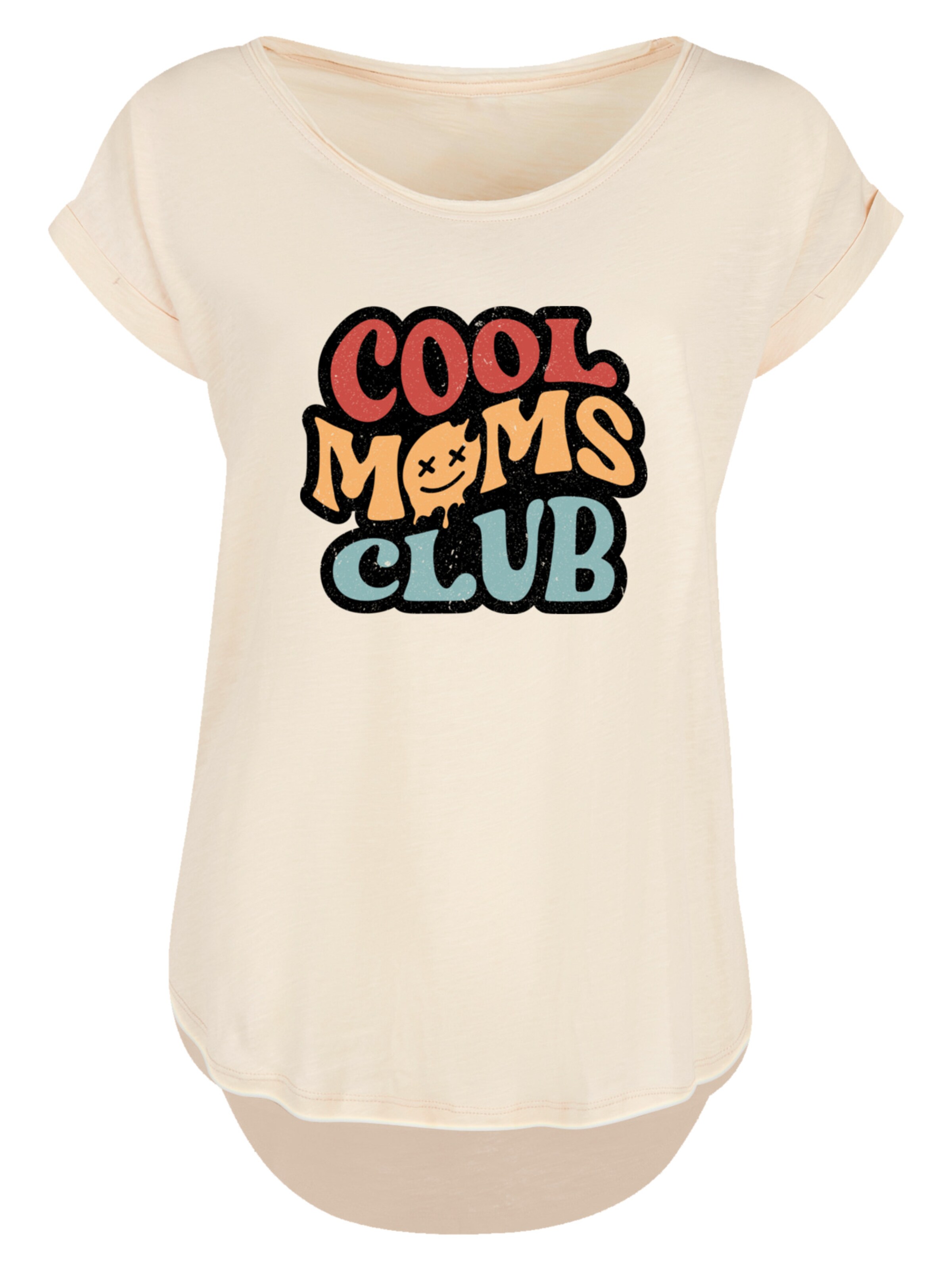 T-shirt F4NT4STIC en beige : devant