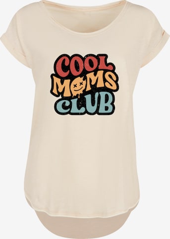 T-shirt F4NT4STIC en beige : devant