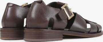 BRONX Sandals 'Next-Wagon' in Brown