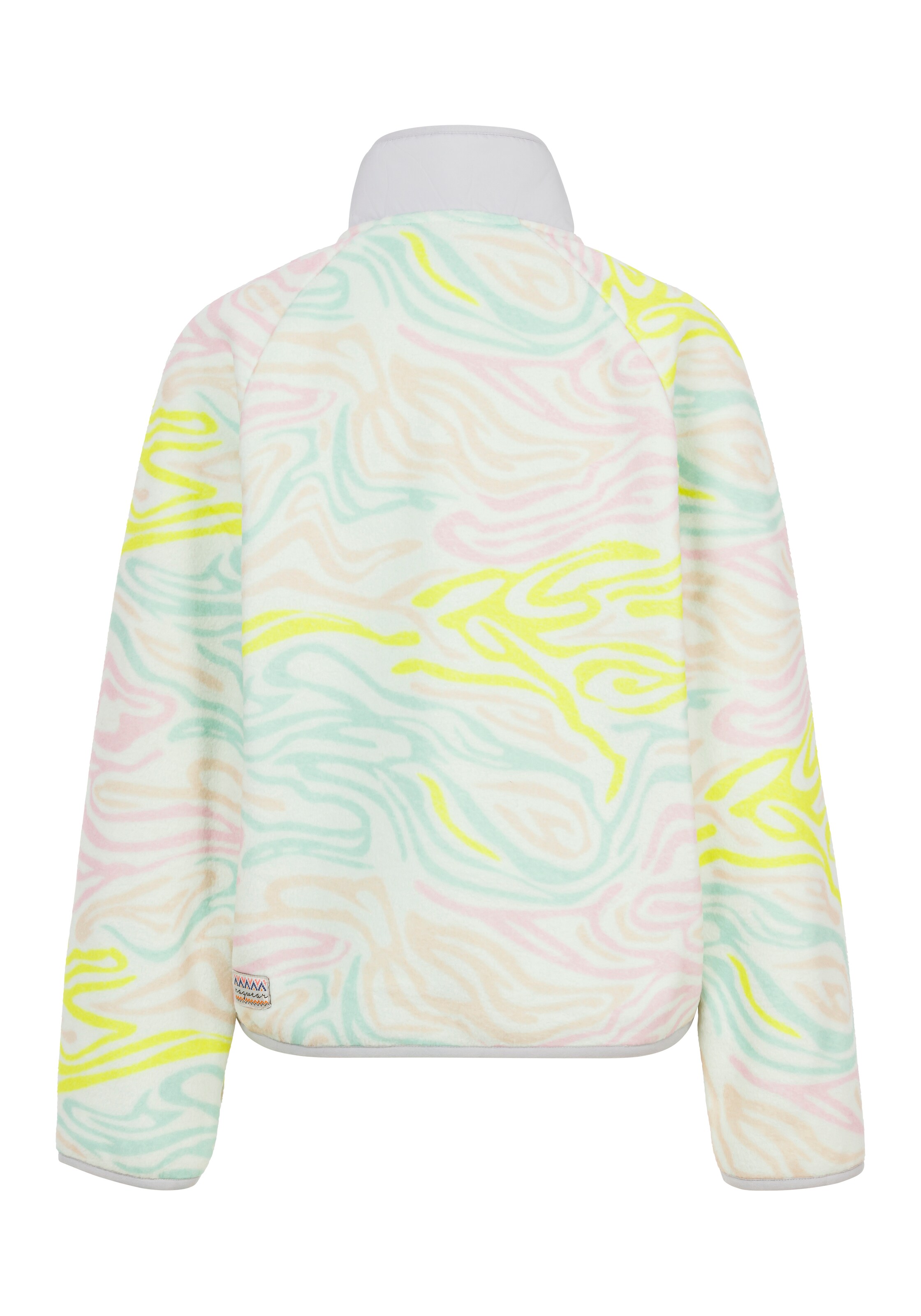 Ragwear Zip-Up Hoodie in White