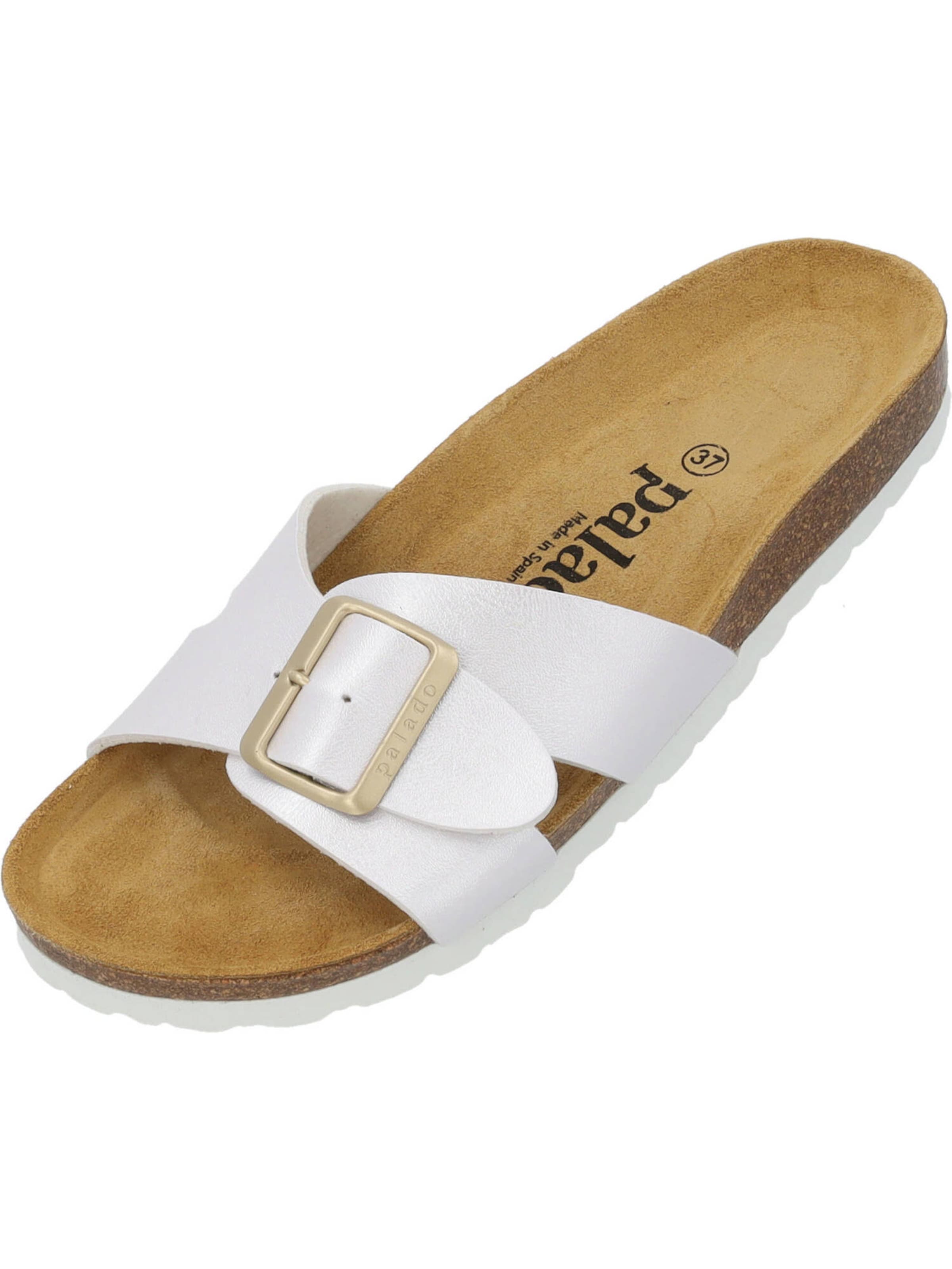 Palado Mule 'Tinos' in White: front