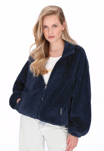 Schmuddelwedda Fleece jacket in Blue: front