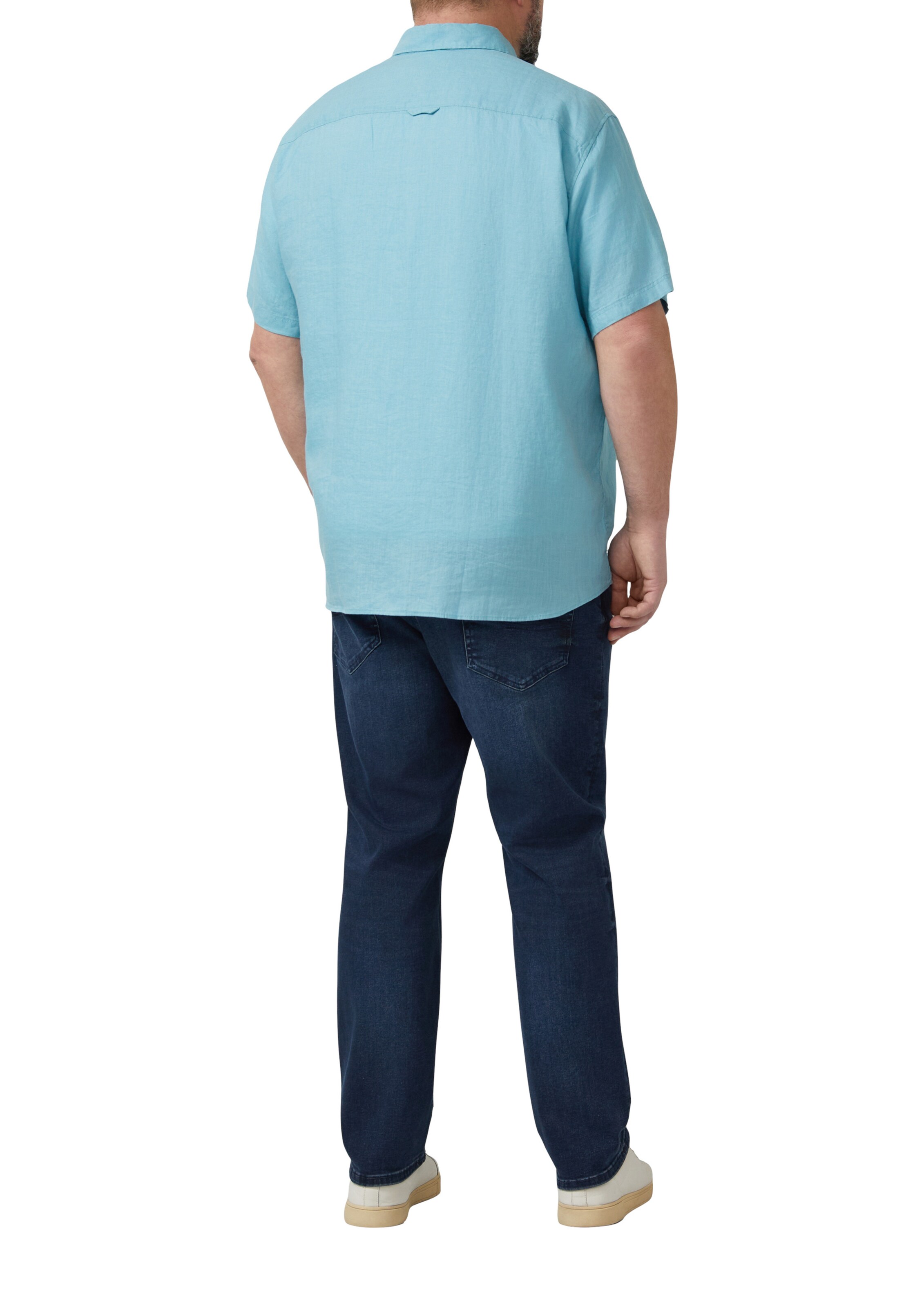 s.Oliver Regular fit Button Up Shirt in Blue