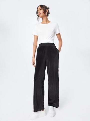 Wide Leg Pantalon Polo Ralph Lauren en noir