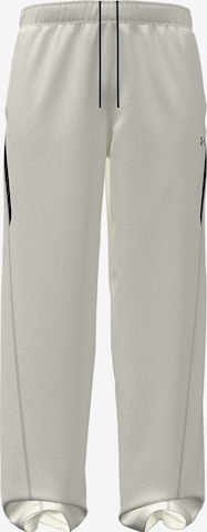 UNDER ARMOUR Regular Sportbroek 'Unstoppable Flc' in Wit: voorkant