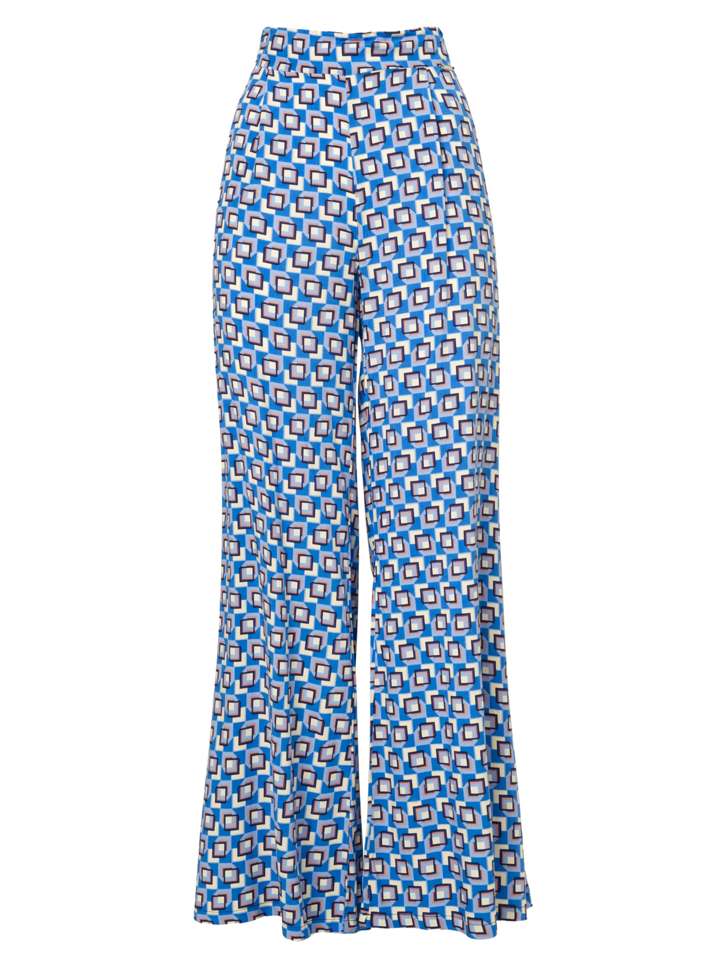 Influencer Loose fit Trousers in Blue: front