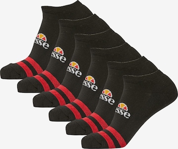 ELLESSE Athletic Socks in Black: front