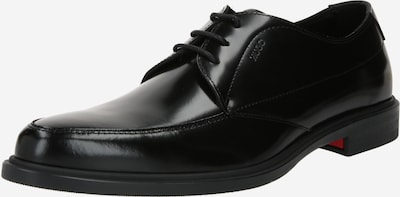 HUGO Red Δετό παπούτσι 'Kerr_Derb_Ablt' σε μαύρο, Άποψη προϊόντος