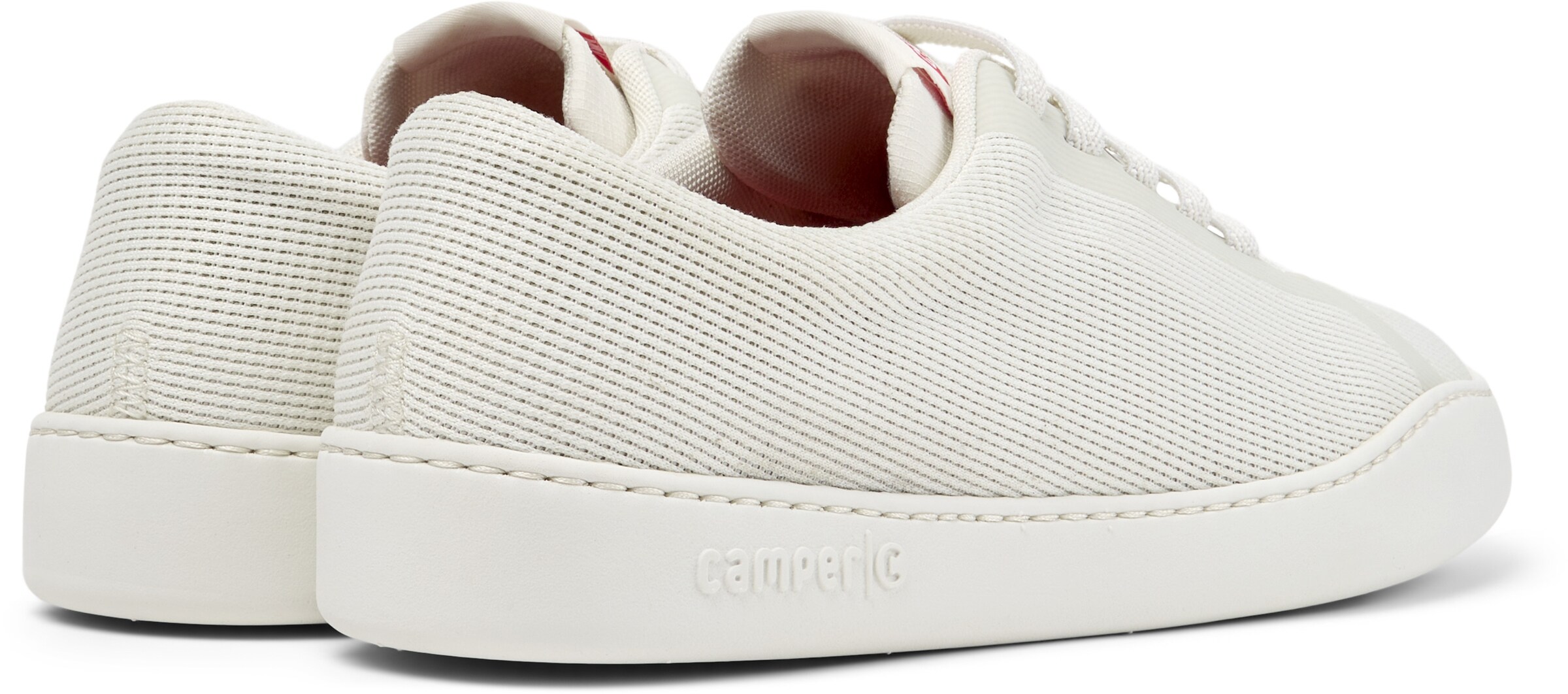 CAMPER - Sapatilhas baixas 'Peu Touring' em branco