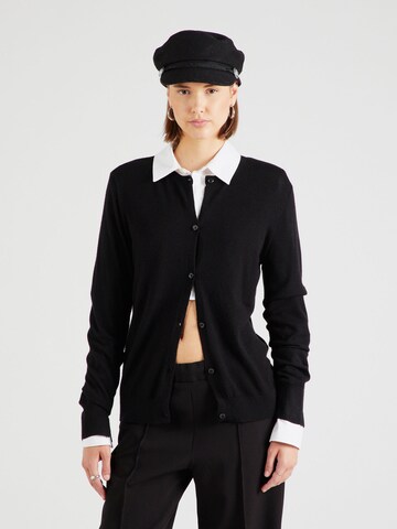 Cardigan 'VMBREEZE' VERO MODA en noir : devant