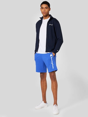 Champion Authentic Athletic Apparel Sweatjacka i blå
