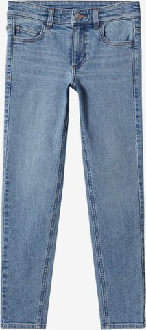 MANGO KIDS Jeans in Blauw: voorkant