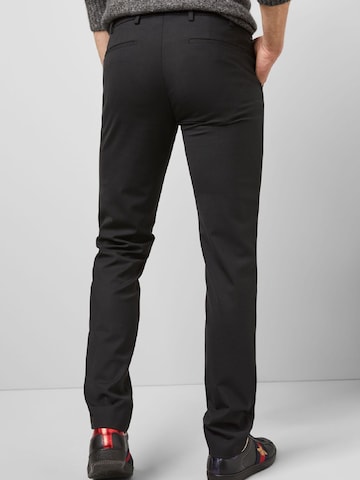 Coupe slim Pantalon chino MEYER en noir