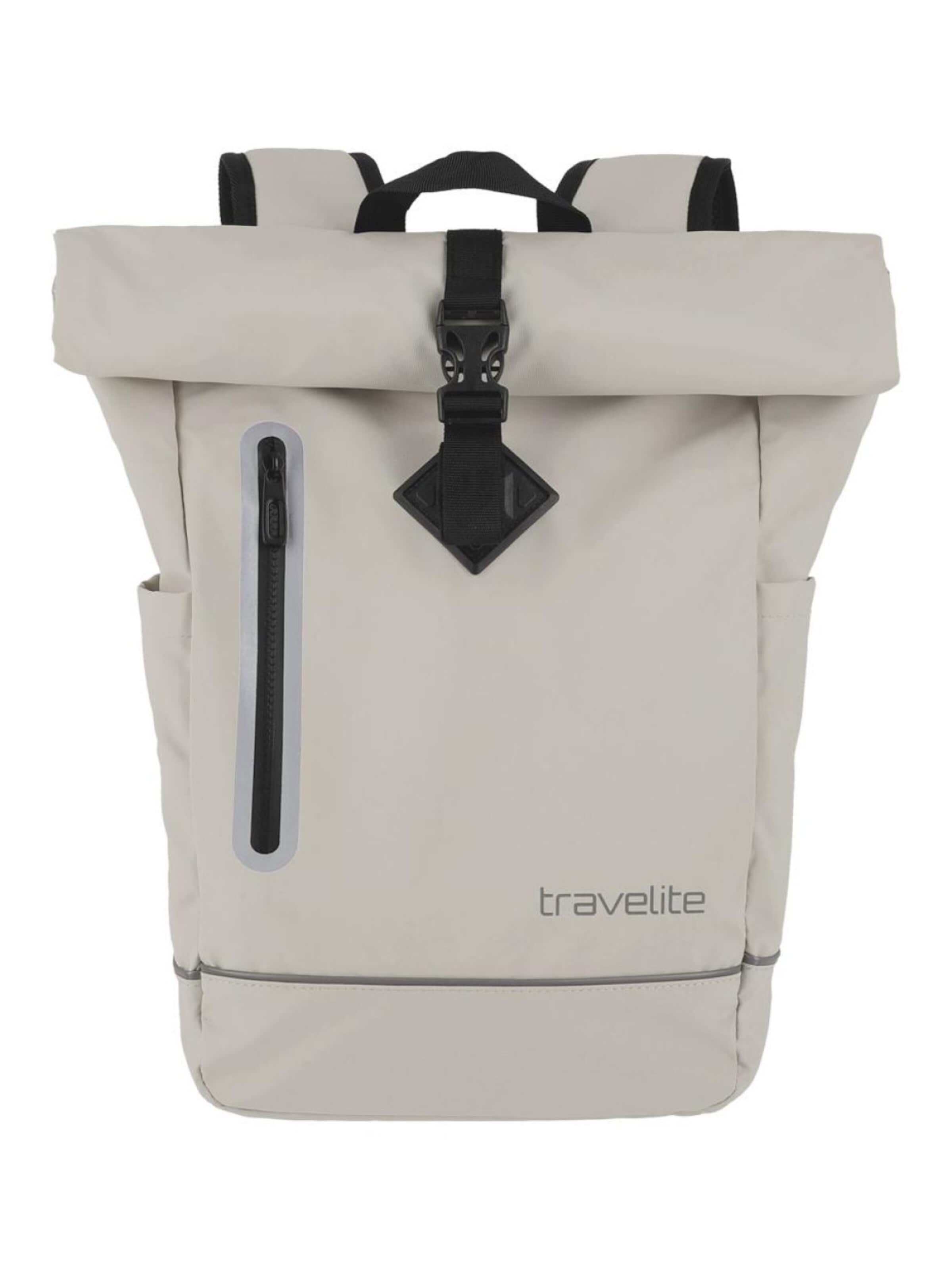 TRAVELITE - Mochila en beige: frente