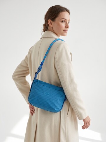 Borsa a spalla 'Gianmarco' di GianMarco Venturi in blu