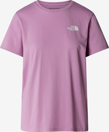 THE NORTH FACE Performance Shirt 'FOUNDATION MOUNTAIN' in Purple: front