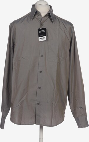 Jules Button Up Shirt in L in Grey: front