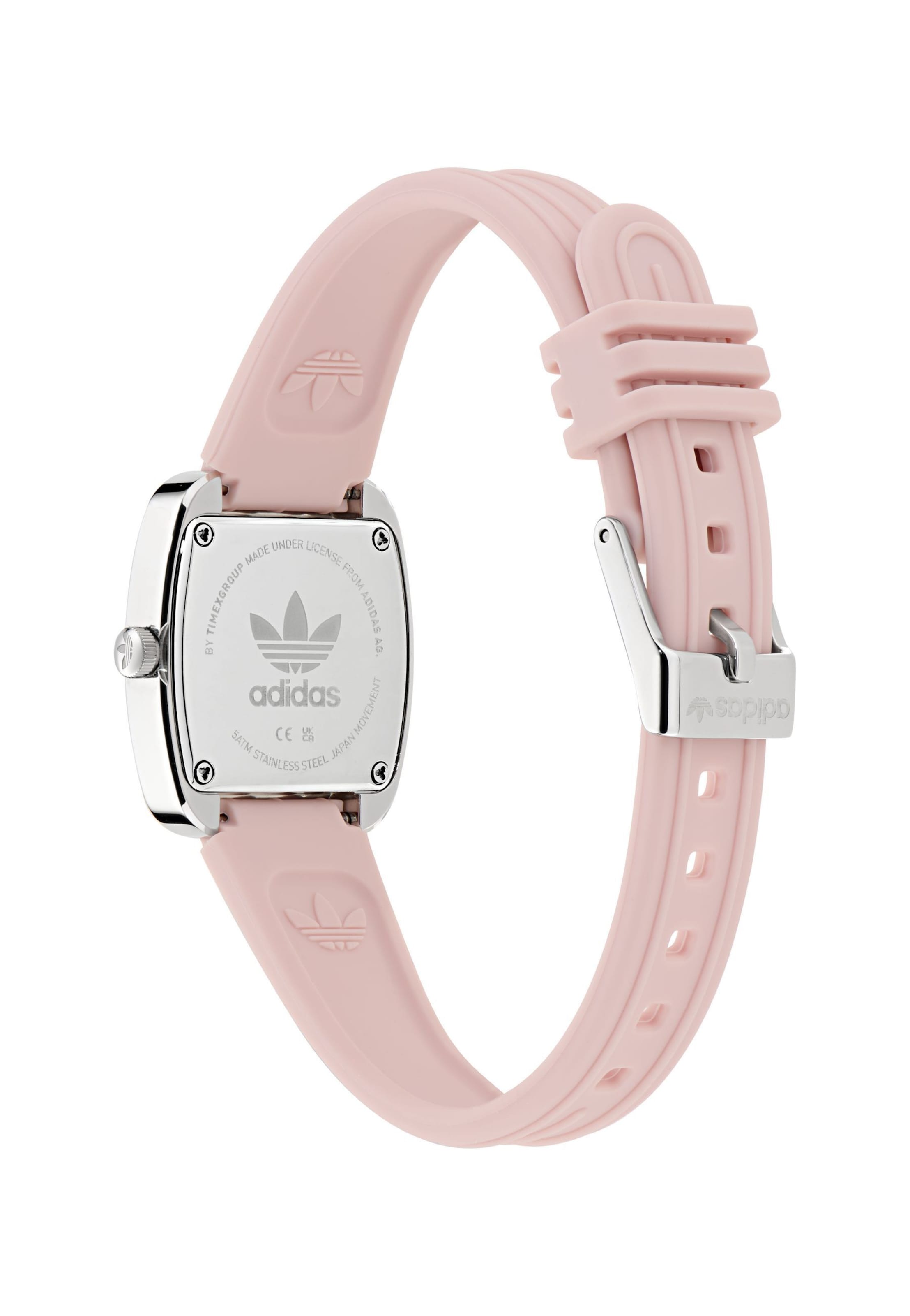 ADIDAS ORIGINALS Analoguhr in Pink
