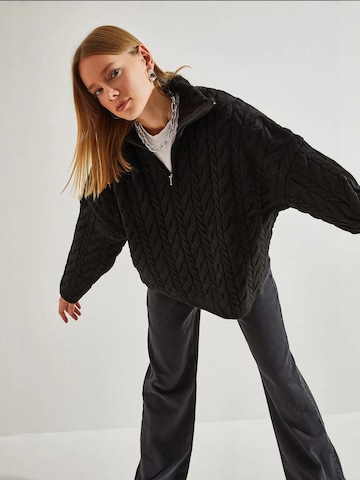 Bianco Lucci - Pullover 'Pullover' em preto