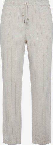 Slimfit Pantaloni 'City' di Boggi Milano in beige: frontale