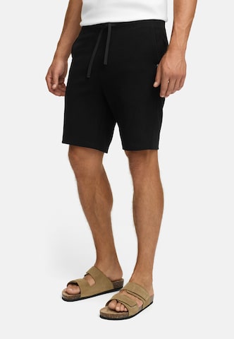 INDICODE JEANS Regular Chino 'INCowell' in Zwart