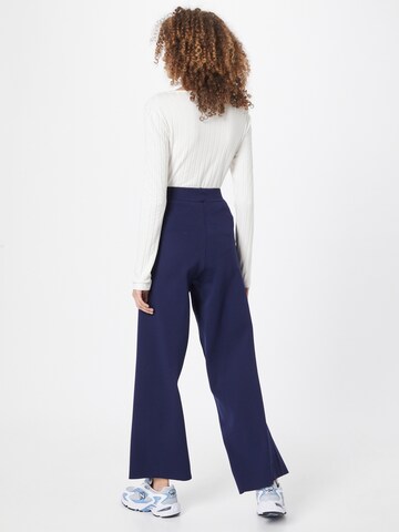 ONLY Wide leg Broek 'LINEA' in Lila