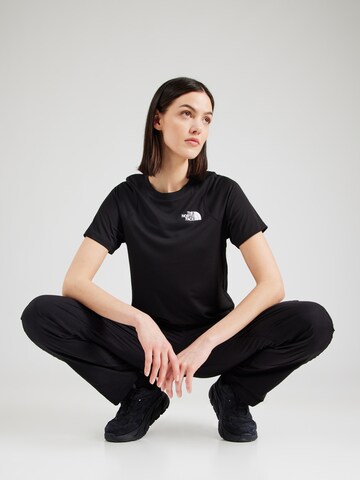 THE NORTH FACE Λειτουργικό μπλουζάκι 'LIGHTBRIGHT' σε μαύρο