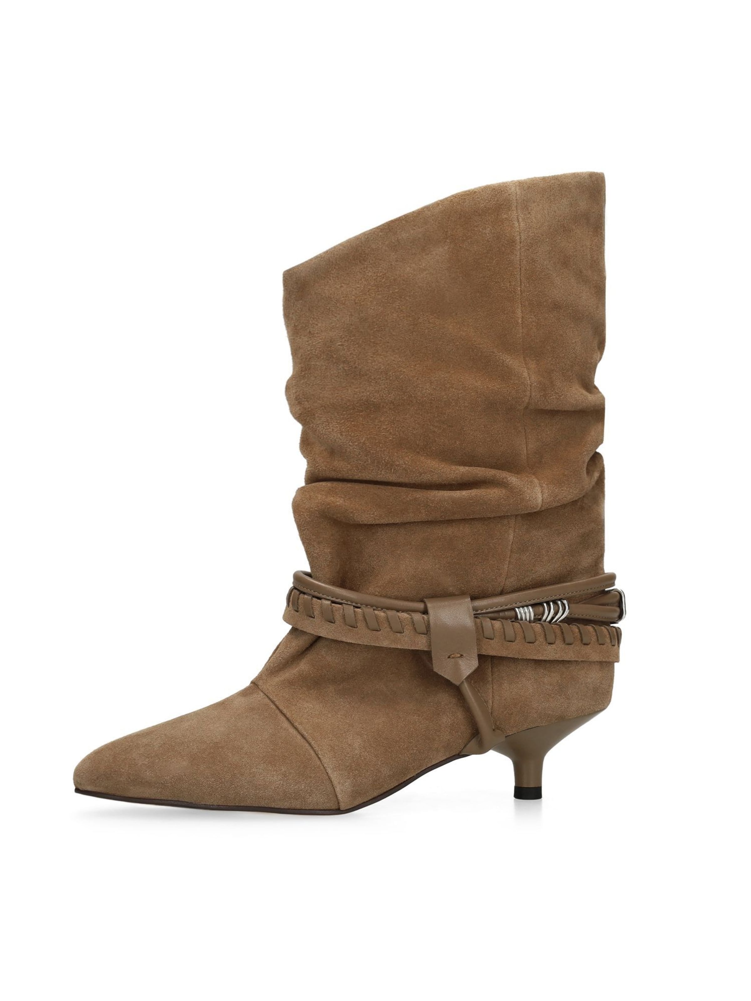 MANFIELD Stiefelette in 36 in cognac, Produktansicht